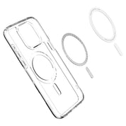 Case Spigen Ultra Hybrid Mag iPhone 15 Pro Max (MagSafe) - White - Spigen - Funda/ CSUHMIPH15PM - WHDastore