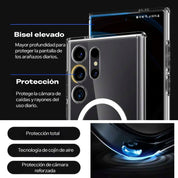 Case Spigen Ultra Hybrid OneTap Ring Galaxy S24 Ultra (MAGSAFE) - Spigen - Funda4 - 5 - 7 / CSUHMGG24U - WTHDastore