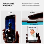 Case Spigen Ultra Hybrid T + Control de Cámara iPhone 16 Pro (MagSafe) - Spigen - Funda4 - 5 - 6 / CSUHMIP16PMAGSAFE - WHDastore