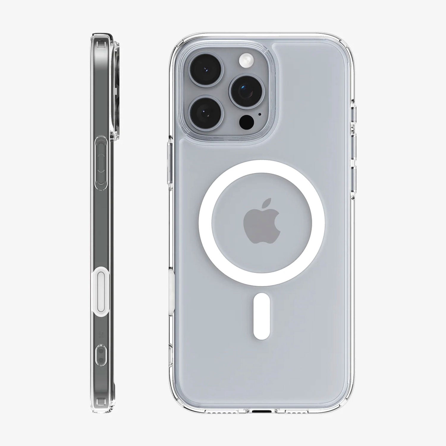 Case Spigen Ultra Hybrid T + Control de Cámara iPhone 16 Pro (MagSafe) - Spigen - Funda4 - 5 - 6 / CSUHMIP16PMAGSAFE - WHDastore