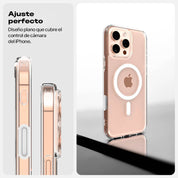 Case Spigen Ultra Hybrid T + Control de Cámara iPhone 16 Pro (MagSafe) - Spigen - Funda4 - 5 - 6 / CSUHMIP16PMAGSAFE - WHDastore