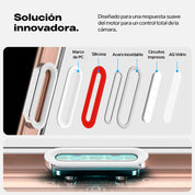 Case Spigen Ultra Hybrid T + Control de Cámara iPhone 16 Pro (MagSafe) - Spigen - Funda4 - 5 - 6 / CSUHMIP16PMAGSAFE - WHDastore