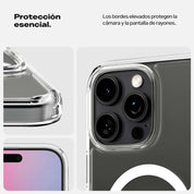 Case Spigen Ultra Hybrid T + Control de Cámara iPhone 16 Pro Max (MagSafe) - Spigen - Funda4 - 5 - 3 / CSUHMIP16PMMAGSAFE - WHDastore