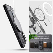 Case Spigen Ultra Hybrid Zero One iPhone 16 (MagSafe) - Spigen - Funda4 - 1 - 6 / CSUHZOIPH16 - BKDastore