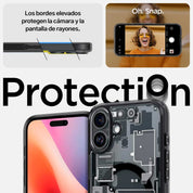 Case Spigen Ultra Hybrid Zero One iPhone 16 (MagSafe) - Spigen - Funda4 - 1 - 6 / CSUHZOIPH16 - BKDastore