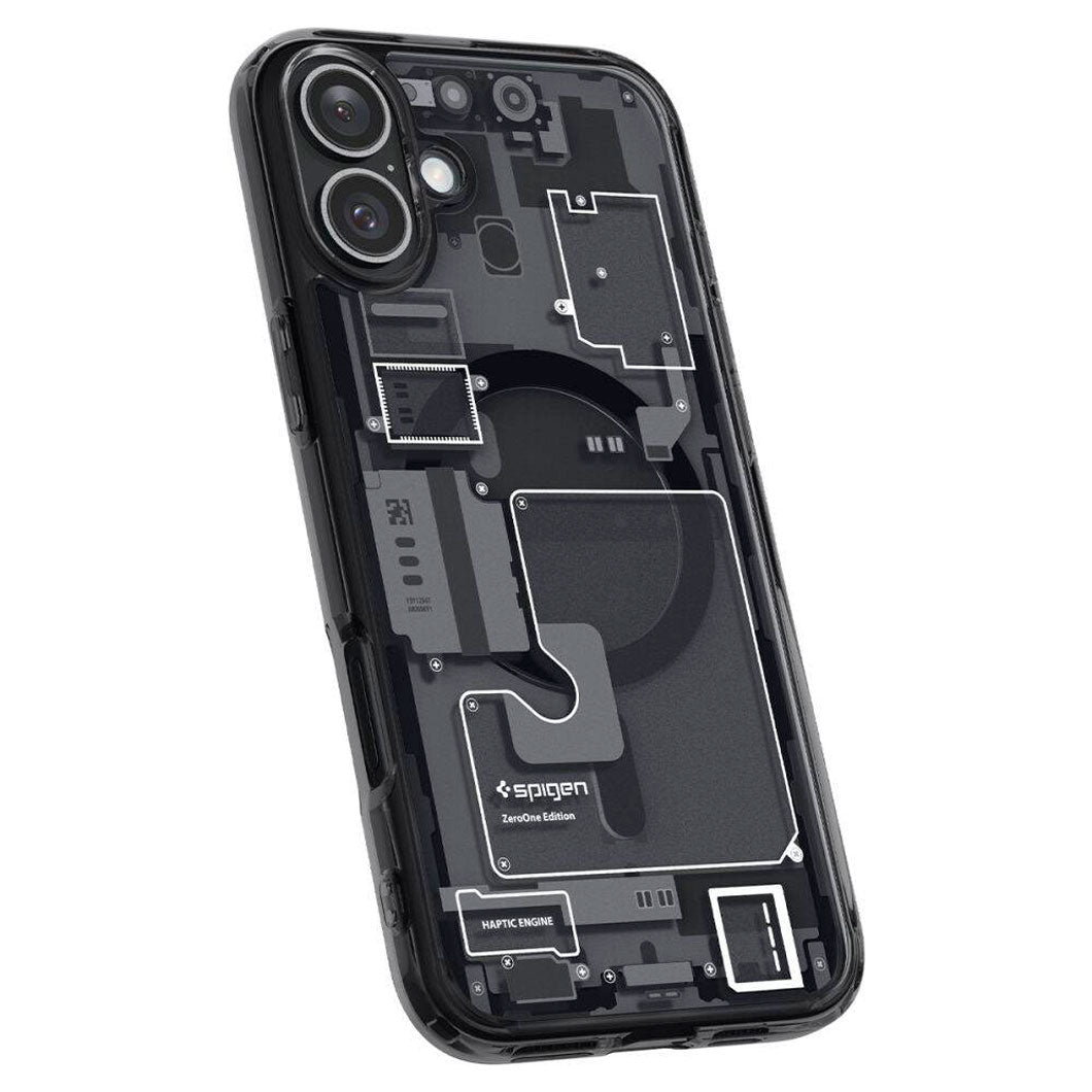 Case Spigen Ultra Hybrid Zero One iPhone 16 (MagSafe) - Spigen - Funda4 - 1 - 6 / CSUHZOIPH16 - BKDastore