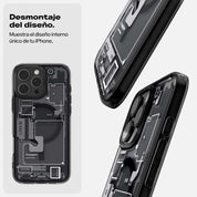 Case Spigen Ultra Hybrid Zero One iPhone 16 Pro Max (MagSafe) - Spigen - Funda4 - 2 - 1 / CSUHZOIPH16PM - BKDastore