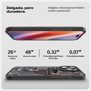 Case Spigen Ultra Hybrid Zero One iPhone 16 Pro Max (MagSafe) - Spigen - Funda4 - 2 - 1 / CSUHZOIPH16PM - BKDastore