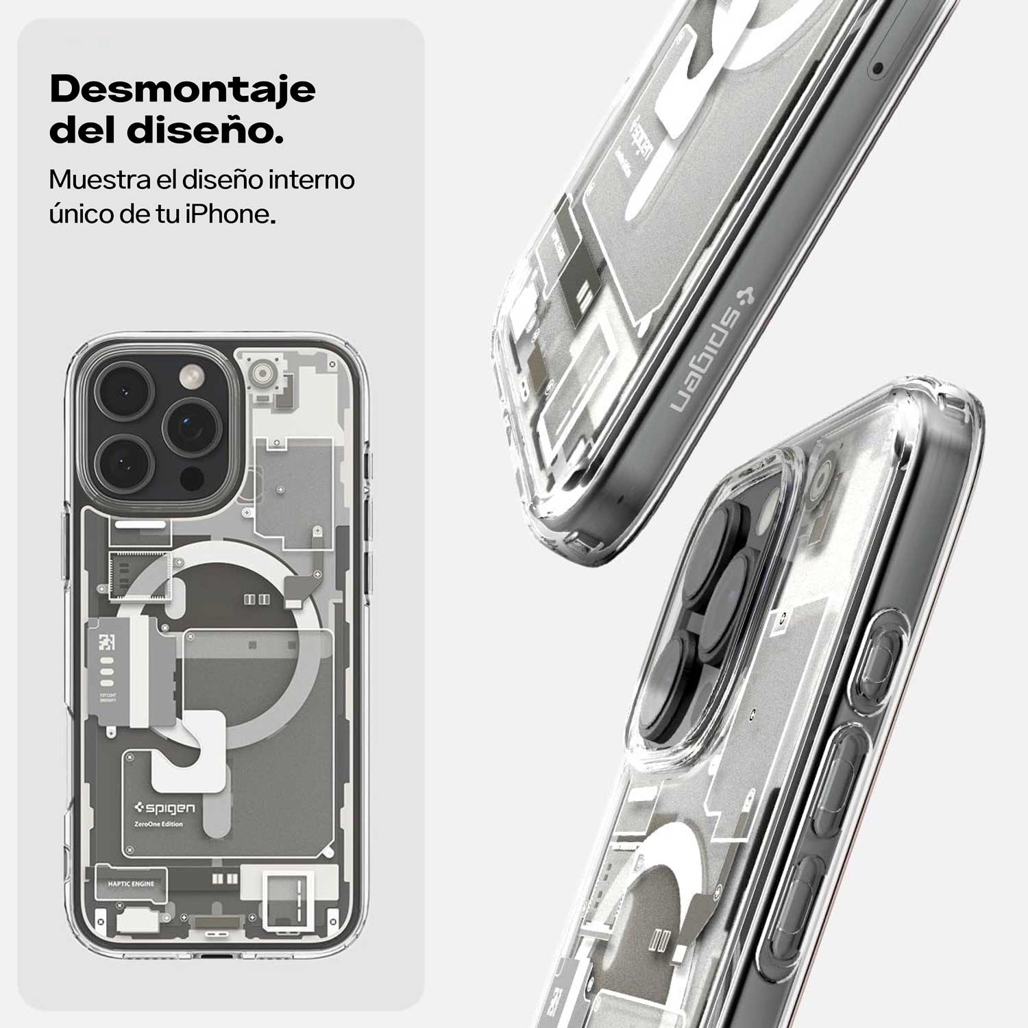 Case Spigen Ultra Hybrid Zero One iPhone 16 Pro Max (MagSafe) - Spigen - Funda4 - 2 - 2 / CSUHZOIPH16PM - NTIDastore