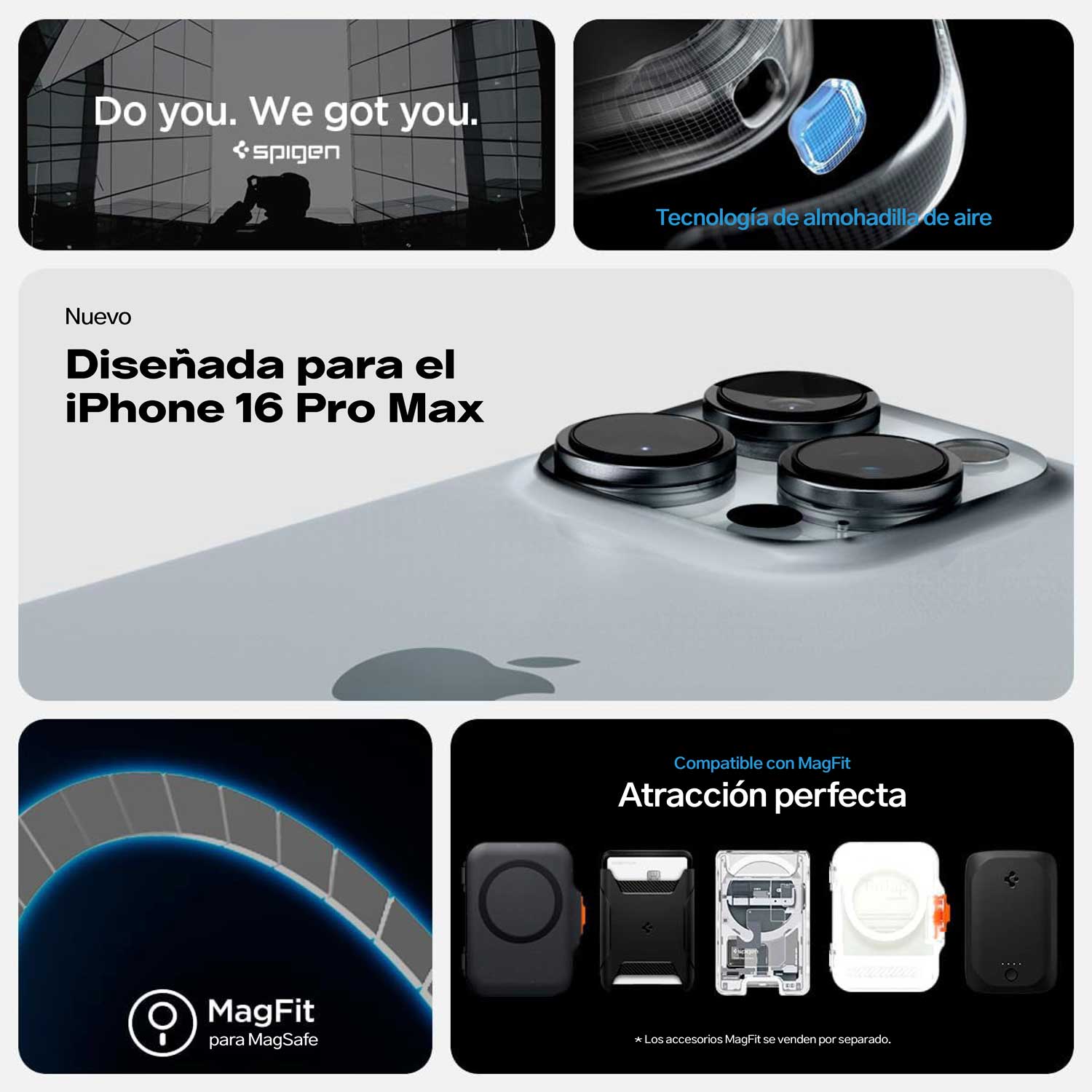 Case Spigen Ultra Hybrid Zero One iPhone 16 Pro Max (MagSafe) - Spigen - Funda4 - 2 - 2 / CSUHZOIPH16PM - NTIDastore