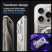 Case Spigen Ultra Hybrid Zero One Titanium iPhone 15 Pro Max (MagSafe) - Spigen - Funda4 - 6 - 2 / CSUHZOTIPH15PMDastore