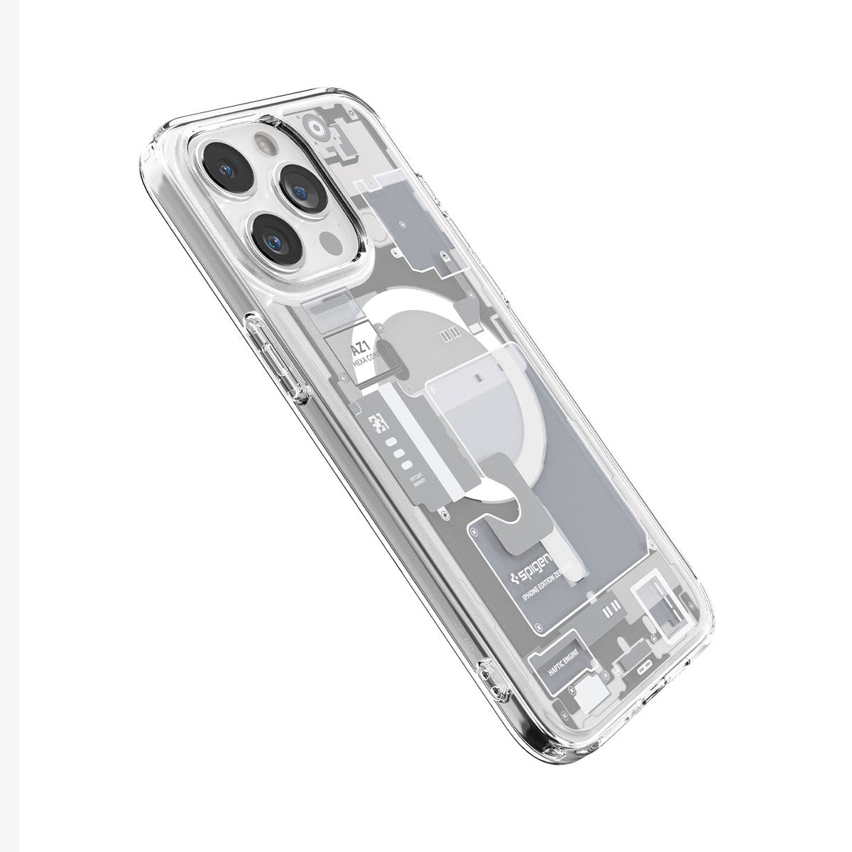 Case Spigen Ultra Hybrid Zero One White iPhone 15 Pro Max (MagSafe) - Spigen - Funda4 - 6 - 2 / CSUHMZOIPH15P - WHDastore