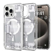 Case Spigen Ultra Hybrid Zero One White iPhone 15 Pro Max (MagSafe) - Spigen - Funda4 - 6 - 2 / CSUHMZOIPH15P - WHDastore