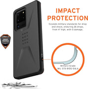 Case UAG Civilian Galaxy S20 Ultra - Black (OUTLET) - UAG - Funda/ CUAGCGS20U - BOUTDastore