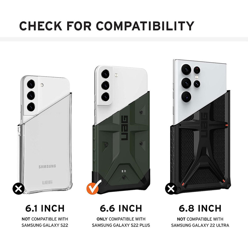 Case UAG Civilian Galaxy S22 Plus - Black - UAG - Funda3 - 6 - 3 / CUAGCVGS22P - BCKDastore