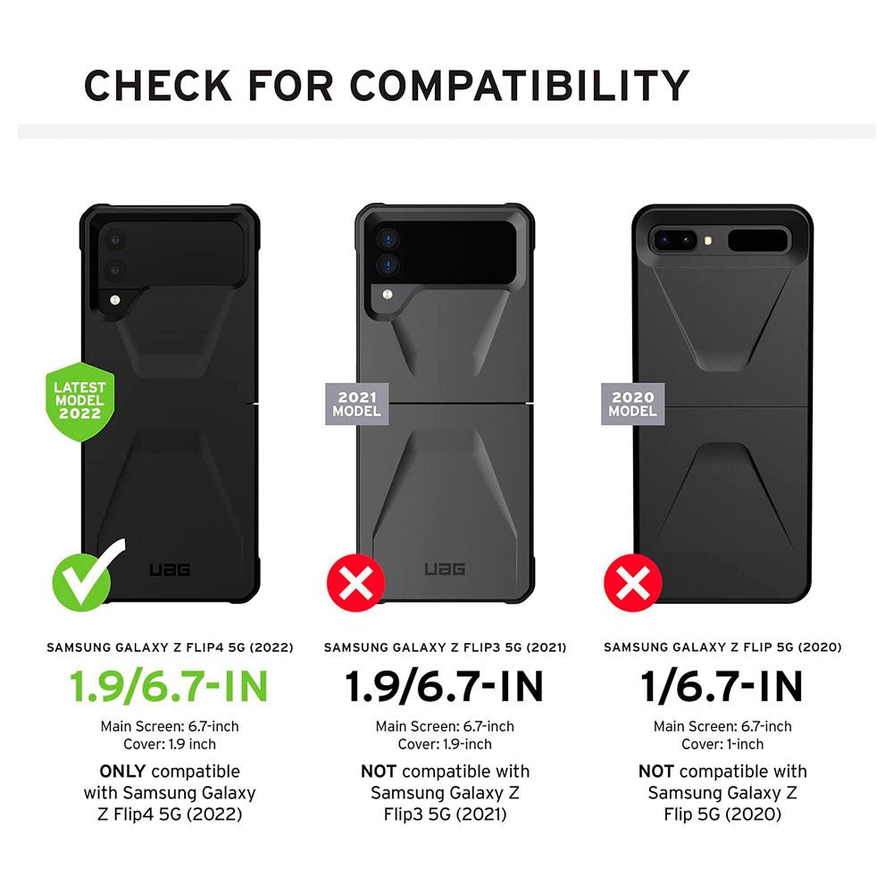 Case UAG Civilian Galaxy Z Flip 4 - Mallard - UAG - Funda3 - 6 - 1 / CUAGCGZF4 - MDastore