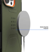 Case UAG Civilian iPhone 16 Pro Max (MagSafe) - UAG - Funda3 - 6 - 2 / CUAGCP16PMMS - ODDastore