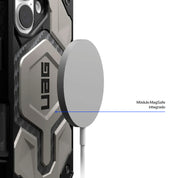 Case UAG Monarch Pro iPhone 16 (MagSafe) - Titanium - UAG - FundaDastore