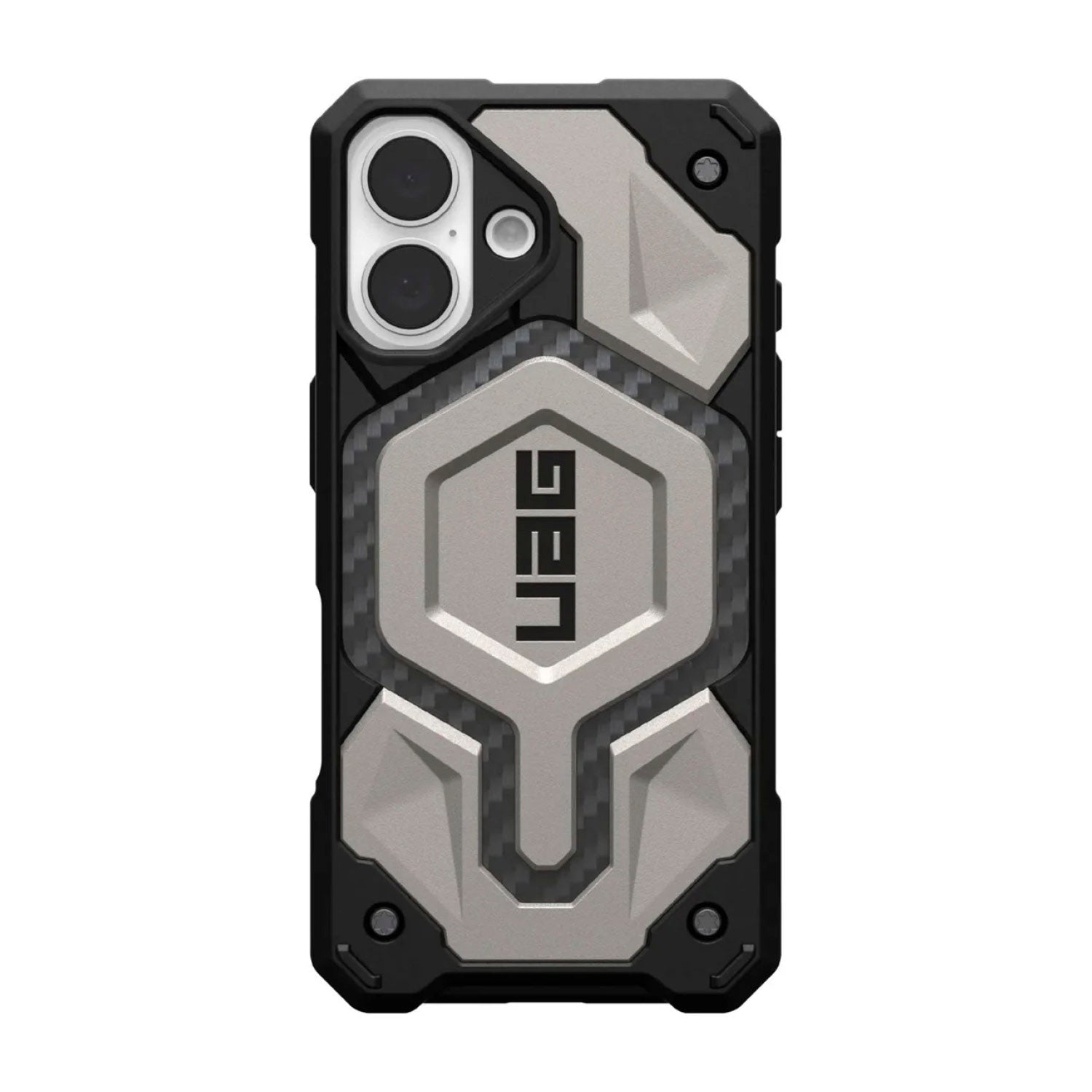 Case UAG Monarch Pro iPhone 16 (MagSafe) - Titanium - UAG - FundaDastore