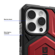 Case UAG Monarch Pro iPhone 16 Pro Max (MagSafe) - Crimson - UAG - Funda3 - 6 - 2 / CUAGMPP16PMMS - CDastore