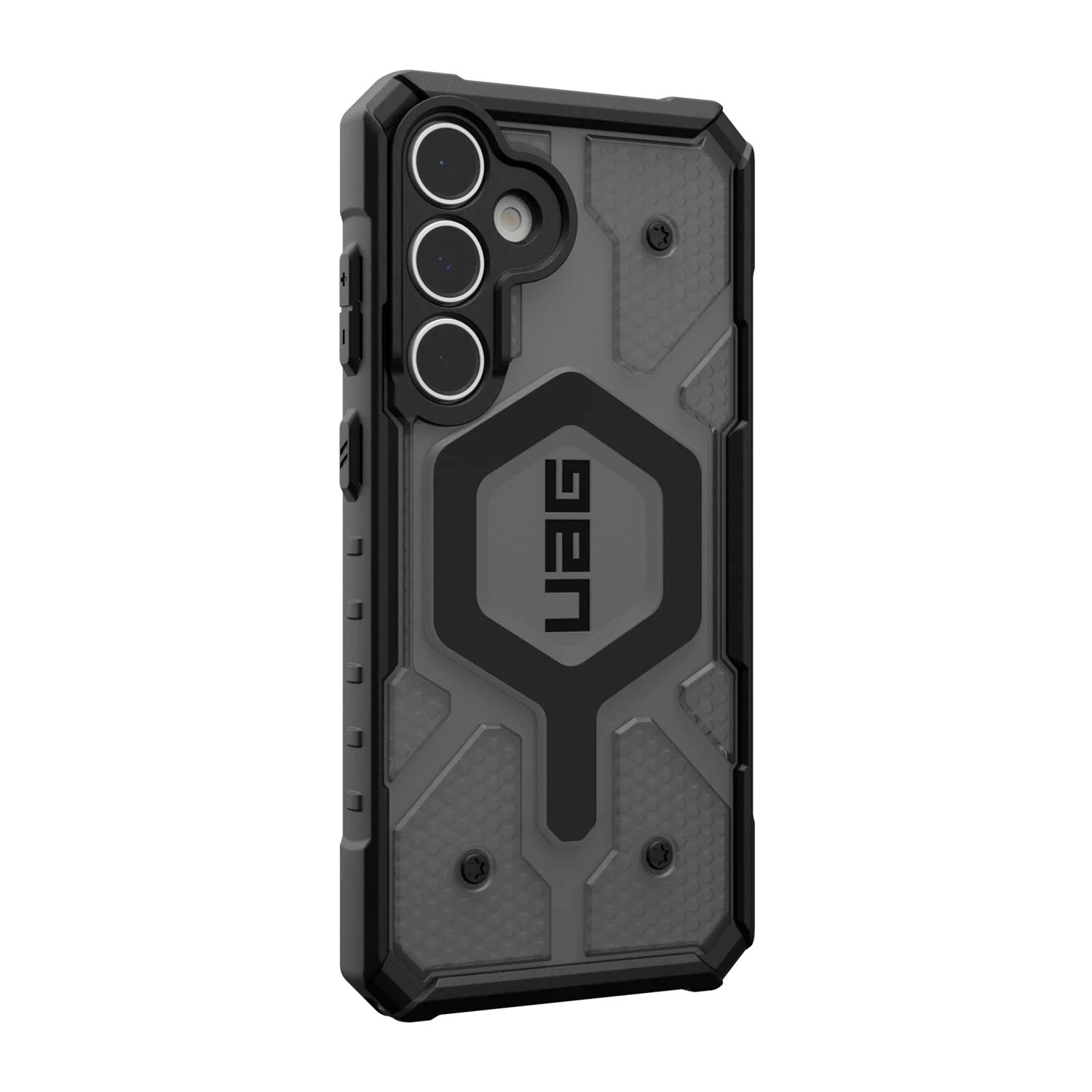 Case UAG Pathfinder Clear Galaxy S24 FE (MagSafe) - Ash - UAG - FundaDastore