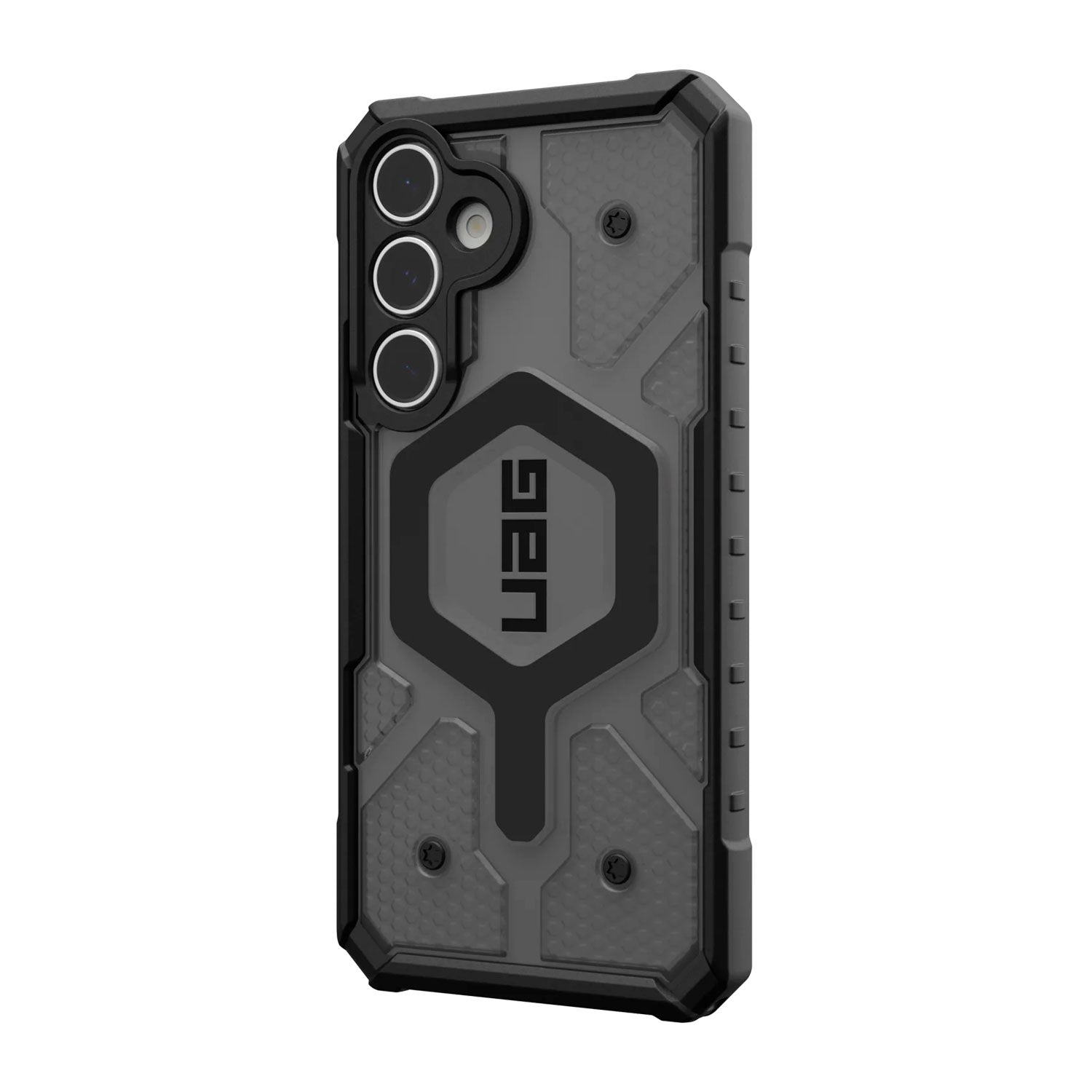 Case UAG Pathfinder Clear Galaxy S24 FE (MagSafe) - Ash - UAG - FundaDastore