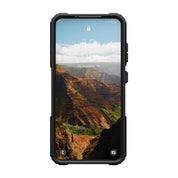 Case UAG Plasma XTE Galaxy S25 (MagSafe) - Black and Orange - UAG - FundaDastore