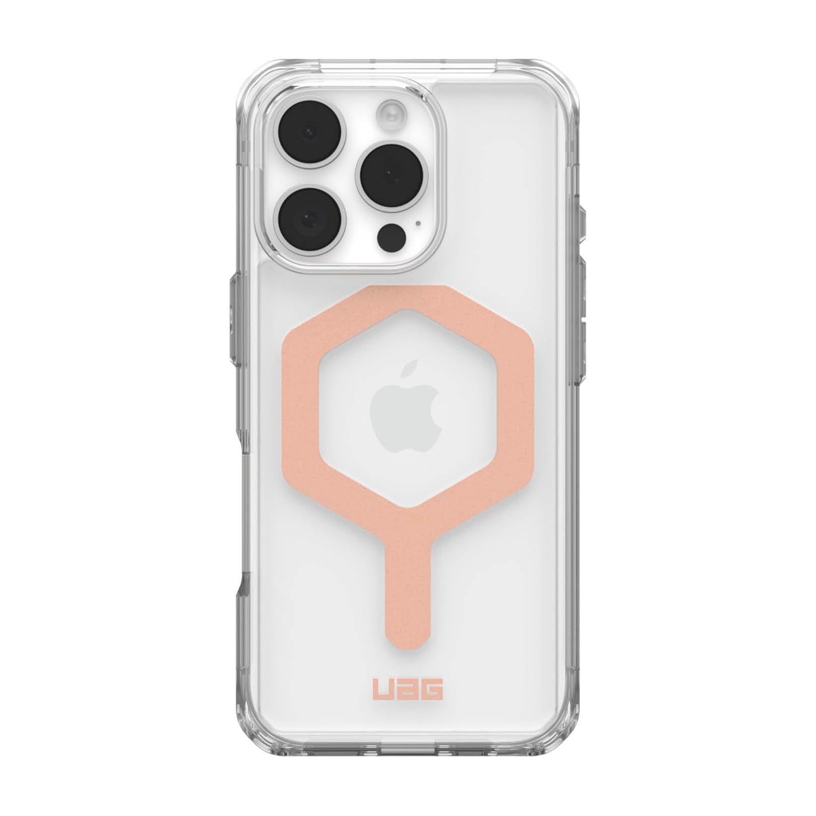 Case UAG Plyo iPhone 16 Pro (MagSafe) - Ice And Rose Gold - UAG - Funda3 - 6 - 2 / CUAGP16PMS - IARGDastore
