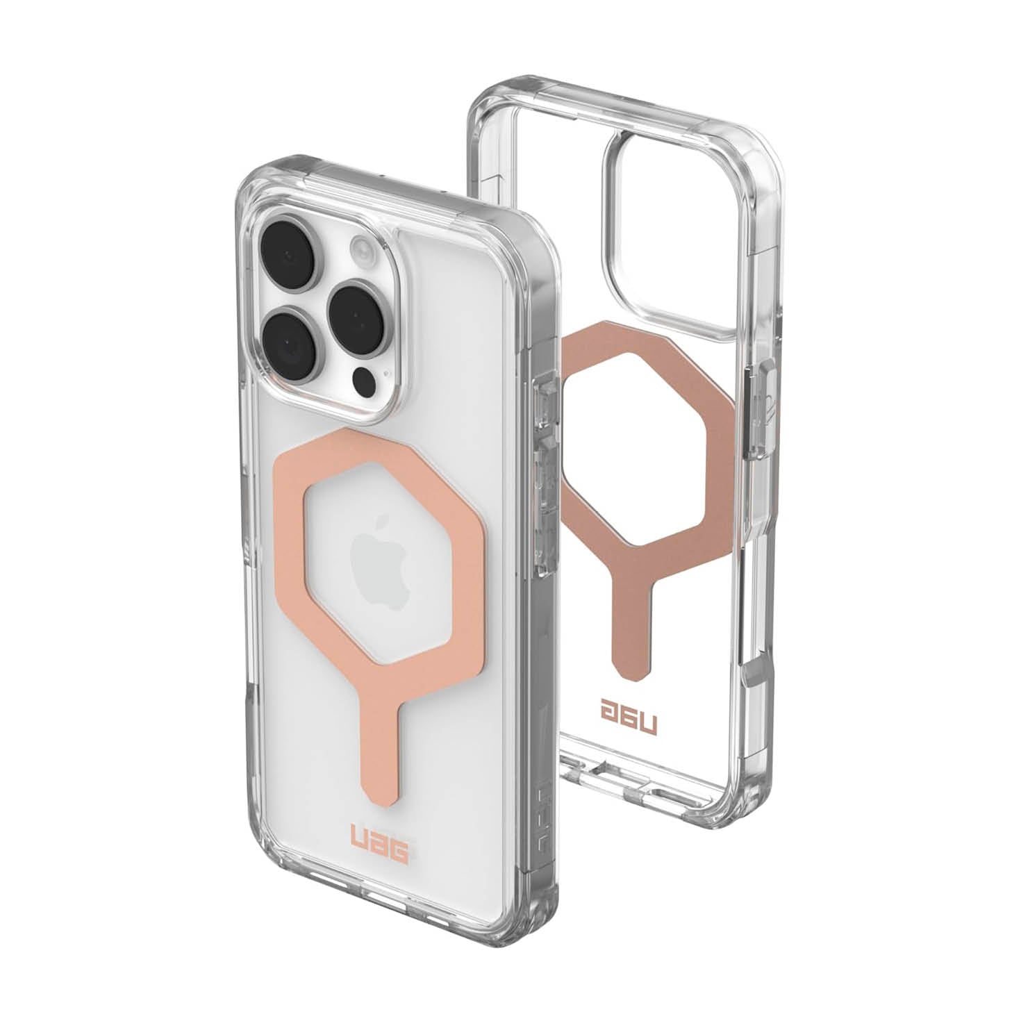 Case UAG Plyo iPhone 16 Pro (MagSafe) - Ice And Rose Gold - UAG - Funda3 - 6 - 2 / CUAGP16PMS - IARGDastore