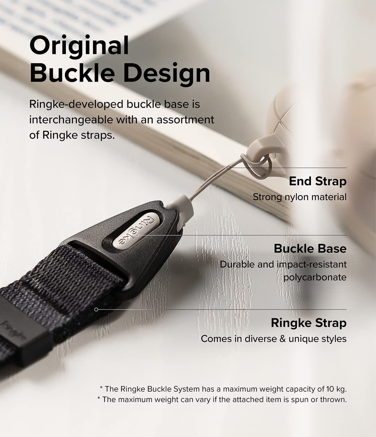 Correa Ringke Design Hand Strap - Camo Black - Ringke - Strap5 - 1 - 7 / SRDHS - CBDastore