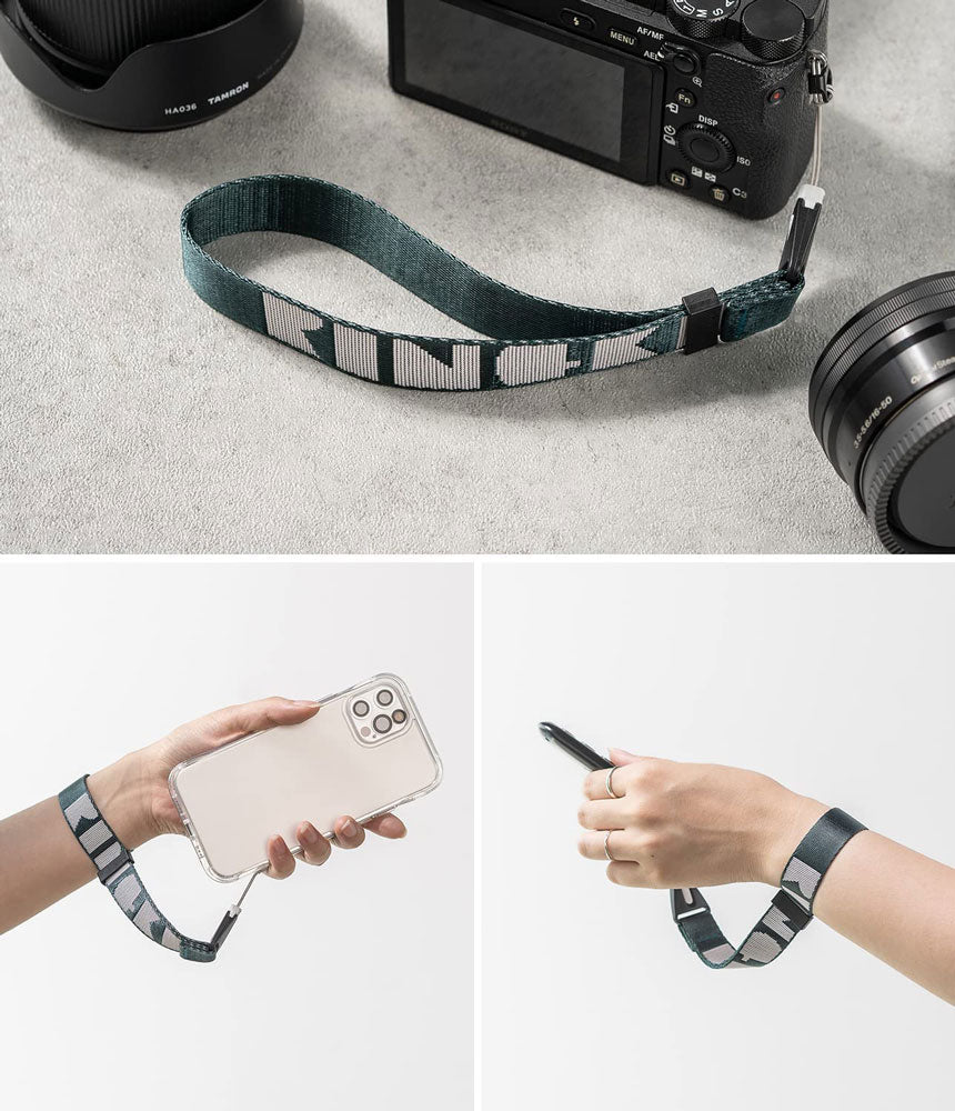 Correa Ringke Hand Strap - Lettering Peacock Green - Ringke - Strap5 - 2 - 3 / HRHSLPGDastore