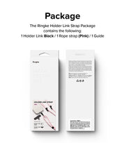 Correa Ringke Holder Link Strap - Charcoal / Gray - Ringke - Strap5 - 3 - 4 / HRHLS - CHGRDastore