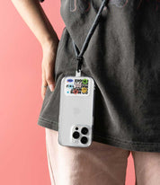 Correa Ringke Holder Link Strap Design - Black / White (Lettering Patch) - Ringke - Strap5 - 2 - 4 / CRHLS - BkWLPDastore