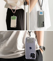 Correa Ringke Holder Link Strap Design - Black/White (Checkerboard Black) - Ringke - Strap5 - 2 - 7 / CRHLS - BWCBDastore
