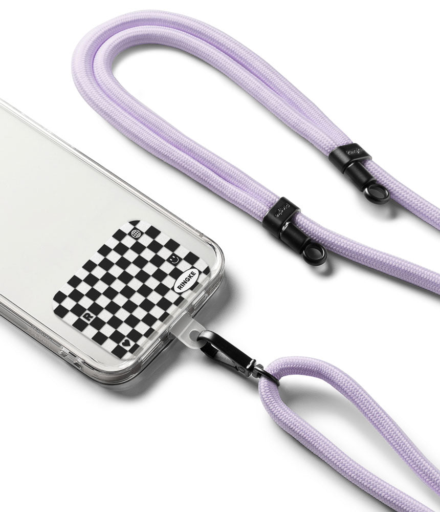 Correa Ringke Holder Link Strap Design - Purple (Checkerboard Black) - Ringke - Strap5 - 3 - 3 / CRHLS - PCBDastore