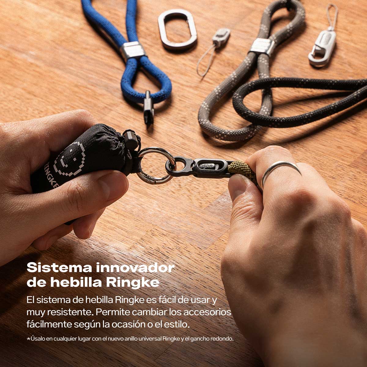 Correa Ringke Rope Hand Strap - Ringke - Strap5 - 1 - 2 / CRRHS - BCKDastore