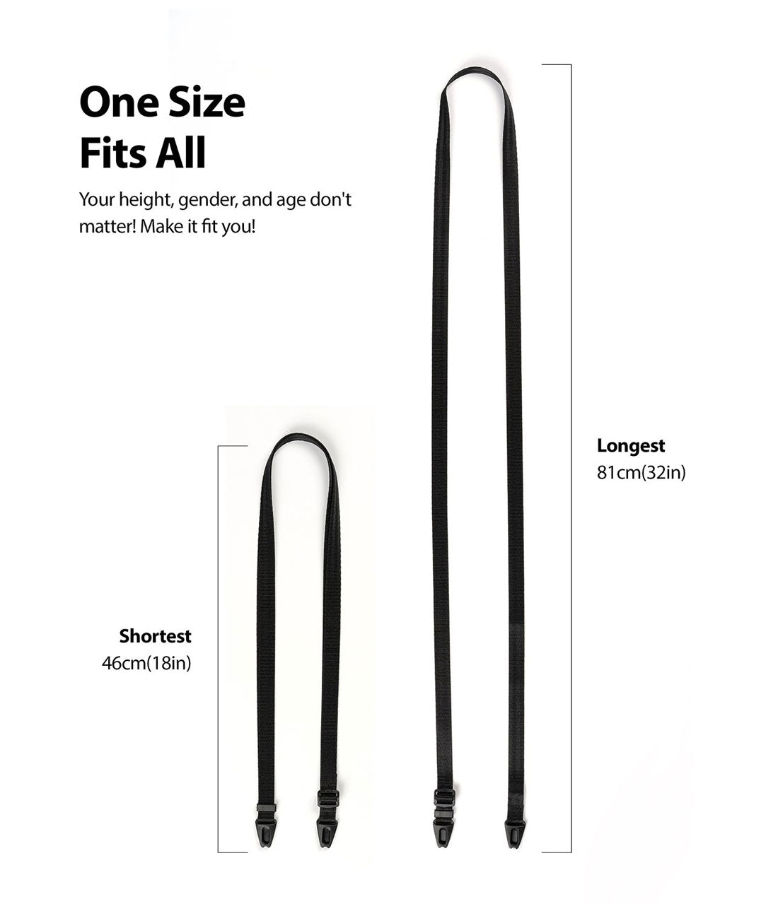 Correa Ringke Shoulder Strap - Basic - Ringke - Strap5 - 1 - 12 / HRSSBDastore