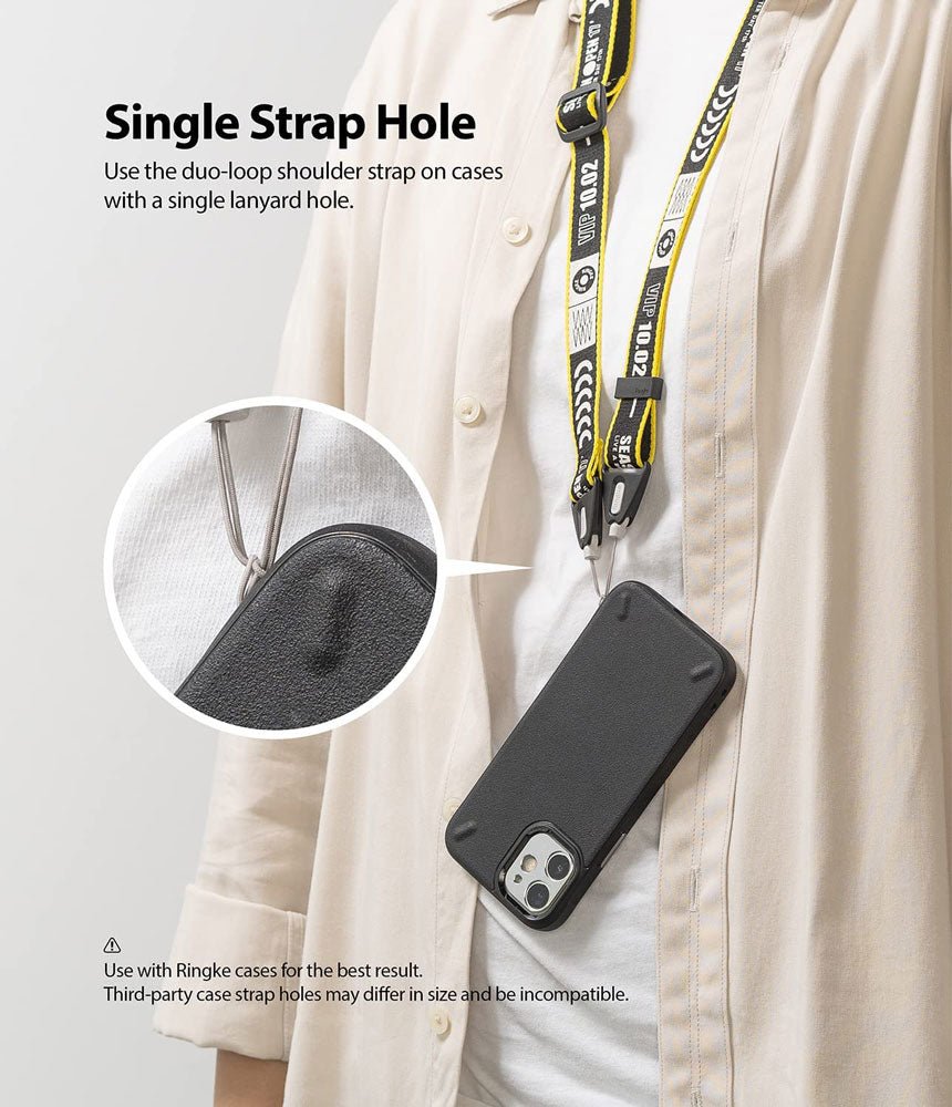 Correa Ringke Shoulder Strap - Ticked Band Black - Ringke - Strap5 - 2 - 9 / HRSS - TBBDastore