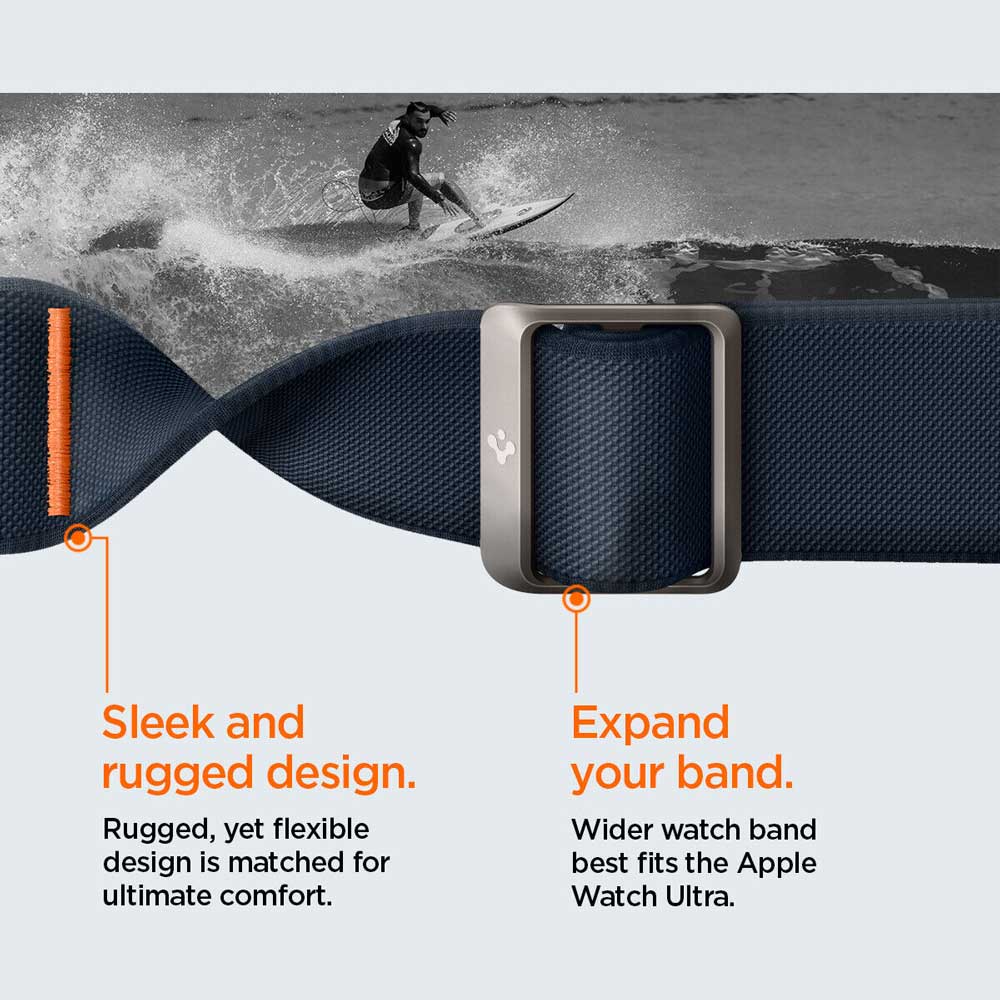 Correa Spigen Lite Fit Ultra Apple Watch (49mm / 46mm / 45mm / 44mm) - Spigen - Correa Apple Watch8 - 7 - 6 / CSLFUAW49MM - NVDastore