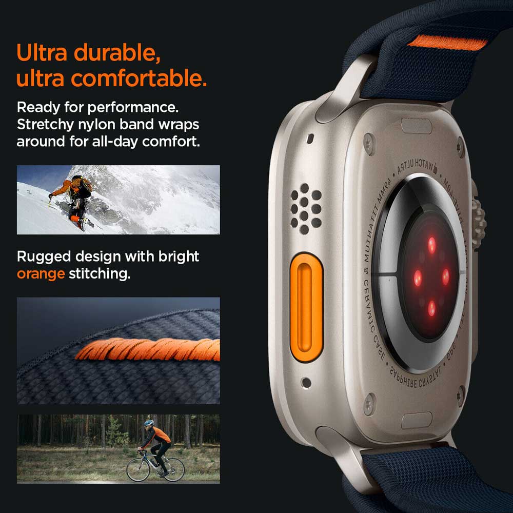 Correa Spigen Lite Fit Ultra Apple Watch (49mm / 46mm / 45mm / 44mm) - Spigen - Correa Apple Watch8 - 7 - 6 / CSLFUAW49MM - NVDastore