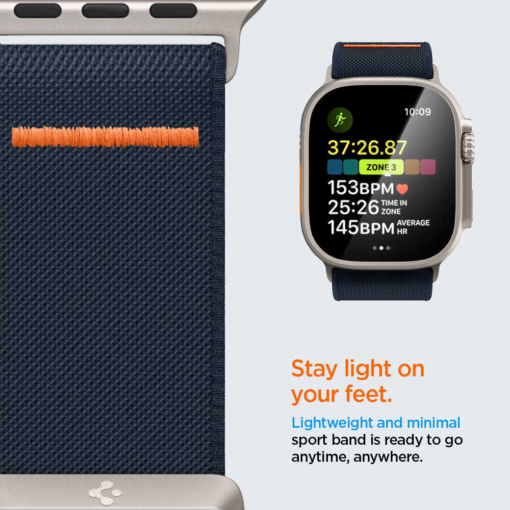 Correa Spigen Lite Fit Ultra Apple Watch (49mm / 46mm / 45mm / 44mm) - Spigen - Correa Apple Watch8 - 7 - 6 / CSLFUAW49MM - NVDastore