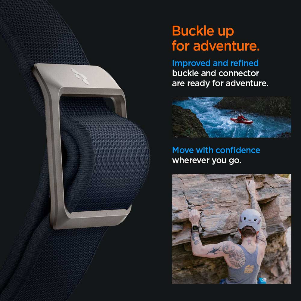 Correa Spigen Lite Fit Ultra Apple Watch (49mm / 46mm / 45mm / 44mm) - Spigen - Correa Apple Watch8 - 7 - 6 / CSLFUAW49MM - NVDastore