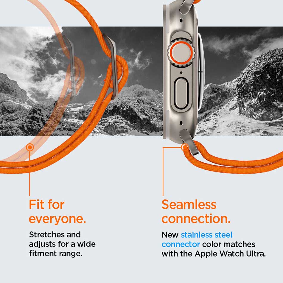Correa Spigen Lite Fit Ultra Apple Watch (49mm / 46mm / 45mm / 44mm) - Spigen - Correa Apple Watch8 - 7 - 7 / CSLFUAW49MM - OGDastore