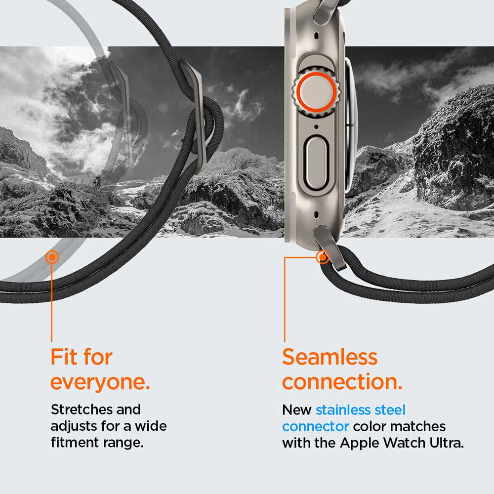 Correa Spigen Lite Fit Ultra Apple Watch (49mm / 46mm / 45mm / 44mm) - Spigen - Correa Apple Watch/ CSLFUAP49MM - BCKDastore