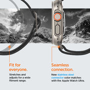 Correa Spigen Lite Fit Ultra Apple Watch (49mm / 46mm / 45mm / 44mm) - Spigen - Correa Apple Watch/ CSLFUAP49MM - BCKDastore