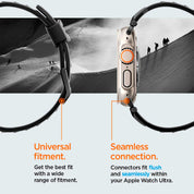 Correa Spigen Rugged Ultra Band Apple Watch (49mm / 46mm / 45mm / 44mm) - Spigen - Correa Apple Watch/ CSRUBAW49BCKDastore