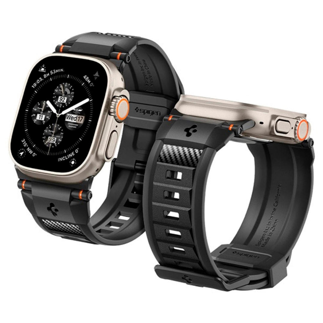 Correa Spigen Rugged Ultra Band Apple Watch (49mm / 46mm / 45mm / 44mm) - Spigen - Correa Apple Watch/ CSRUBAW49BCKDastore