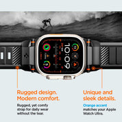 Correa Spigen Rugged Ultra Band Apple Watch (49mm / 46mm / 45mm / 44mm) - Spigen - Correa Apple Watch/ CSRUBAW49BCKDastore