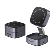 UGREEN Cargador inalámbrico 2 en 1 W526 35278 Hasta 15W plegable