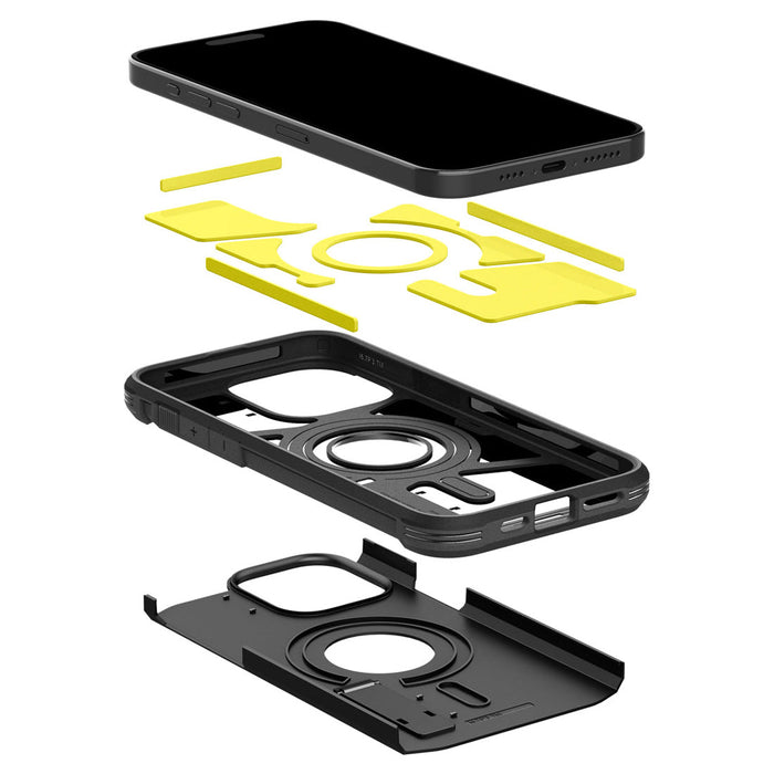 Case Spigen Tough Armor Mag iPhone 15 Pro (MagSafe) - Black